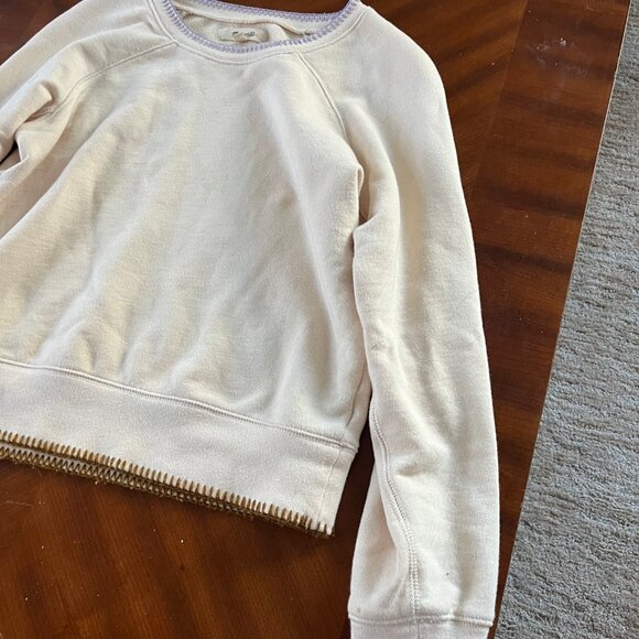 Madewell Stitched/Embroidered Sweatshirt - Picture 6 of 8
